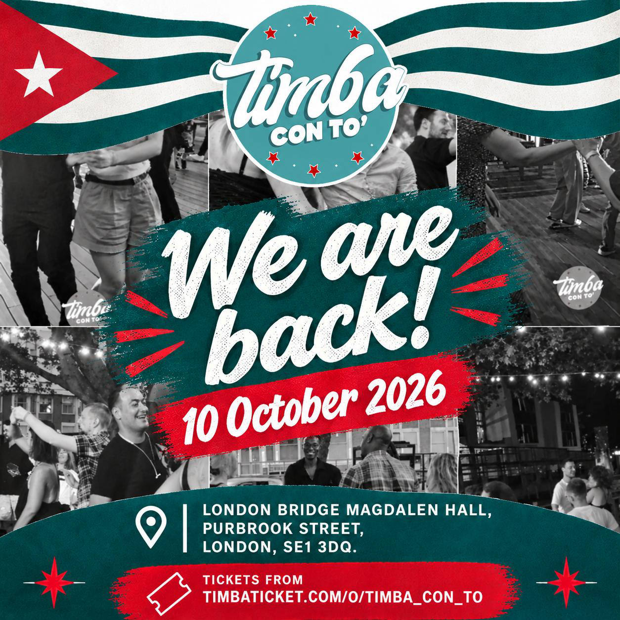 TIMBA CON TOβ β WINTER SEASON OPENING PARTY